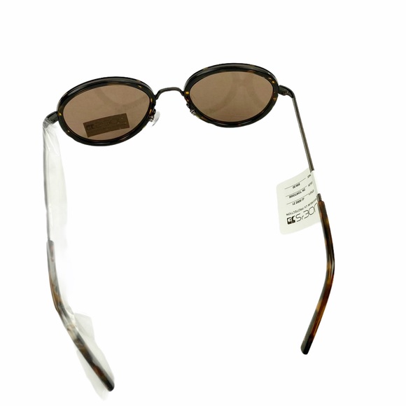 NWT Joe’s Jeans DK Tortoise Round Sunglasses NEW - Picture 6 of 8